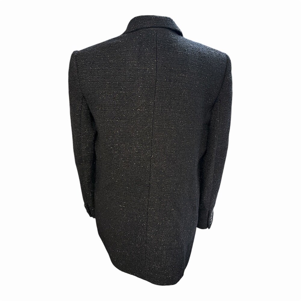 The Kooples Blazer Jacket Womens Small Black Structured Tailored Button 36/S - Picture 5 of 16